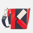 KENZO Women's Kube Tricolour Mini Tote Bag - Medium Red