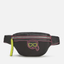 Karl Lagerfeld Women's K/Ikonik Neon Bumbag - Black