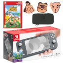 Nintendo Switch Lite (Grey) Animal Crossing: New Horizons - Digital Download Pack