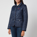 Polo Ralph Lauren Women's Logo Quilt Padded Jacket - Aviator Navy