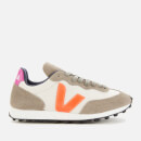 Veja Women's Riobranco Hexamesh Trainers - Gravel/Orange/Ultraviolet