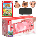 Nintendo Switch Lite (Coral) Animal Crossing: New Horizons - Digital Download Pack