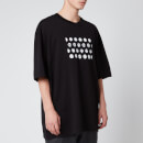 Maison Margiela Men's Oversized Punched Holes T-Shirt - Black