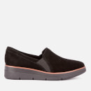 Clarks Women's Shaylin Ave Suede Flats - Black