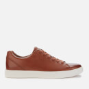 Clarks Men's Un Costa Lace Leather Low Top Trainers - British Tan