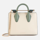 Strathberry Women's Nano Tote Bag - Vanilla/Bottle Green/Sage