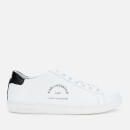 Karl Lagerfeld Women's Kupsole II Mason Leather Trainers - White
