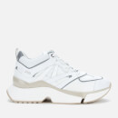 Karl Lagerfeld Women's Adventure Delta Running Style Trainers - White