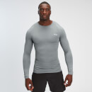 Miesten MP Base Layer Long Sleeve T-Shirt -T-paita − Storm - XXS