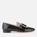Bally Women's Janelle BB Em Leather Loafers - Black