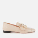 Bally Women's Janelle BB Em Leather Loafers - Poudre