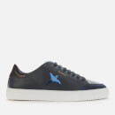 Axel Arigato Men's Clean 90 Triple Bird Leather Cupsole Trainers - Dark Navy/Black/Grey
