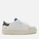 Axel Arigato Kids' Clean 90 Triple Leather Cupsole Trainers - White/Black/Cobalt