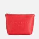 Ted Baker Women's Neevie Crosshatch Make Up Bag - Red