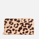 Ted Baker Women's Salomee Leopard Effect Zip Around Matinee - Taupe