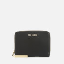Ted Baker Women's Cindala Chain Link Zip Around Small Purse - Black