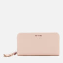 Ted Baker Women's Vonni Patent Tassel Zip Around Matinee - Nude Pink