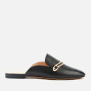 Coach Women's Sawyer Leather Slide Loafers - Black