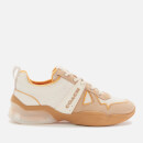 Coach Women's Citysole Leather/Terrycloth Running Style Trainers - Chalk/Tumeric