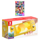 Nintendo Switch Lite (Yellow) Mario Kart 8 Deluxe Pack