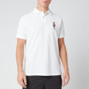 Polo Ralph Lauren Men's Custom Fit Haircut Bear Polo Shirt - White