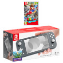 Nintendo Switch Lite (Grey) Super Mario Odyssey Pack