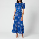 Self-Portrait Women's Polka Dot Midi Dress - Multi