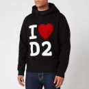 Dsquared2 Men's Cool Fit Love D2 Hoodie - Black