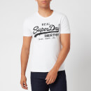 Superdry Men's Embroidered Logo T-Shirt - Optic