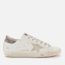 Golden Goose Deluxe Brand Women's Superstar Leather Trainers - White/Ice/Black Gold