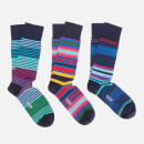 PS Paul Smith Men's Mixed Pack Socks - Navy