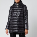 Herno Women's Amelia Iconic 3/4 Length Coat - Nero