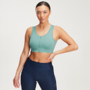 Bustieră sport MP Velocity Sculpt pentru femei - Verde Fumuriu