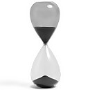 HAY Time Hourglass - 30 Minutes - Black