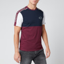 Armani Exchange Men's Panelled Sweatshirt - Burgundy
