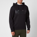 Armani Exchange Men's Contrast Logo Hoodie - Black