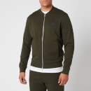 Armani Exchange Men's Bomber Zip Sweatshirt - Green