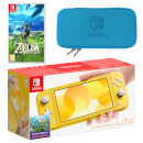 Nintendo Switch Lite (Yellow) The Legend of Zelda: Breath of the Wild Pack