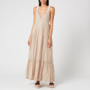 Free People Women's Frankie Pintuck Maxi Dress - Sand