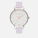 Olivia Burton Women's White Dial - Parma Violet/Rose Gold/Silver