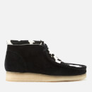 Clarks Originals Men's Wallabee Boots - Black Cow Print