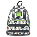 Loungefly Beetlejuice Group Chibi Aop Mini Backpack