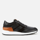 Tod's Men's Leather Running Style Trainers - Black