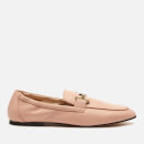 Tod's Women's Double T Leather Loafers - Rosa Kiss