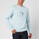 Barbour Beacon Men's Outline Sweatshirt - Pale Sky