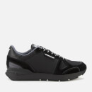 Emporio Armani Men's Running Style Trainers - Black