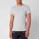 Balmain Men's Embossed Sleeve T-Shirt - Grey