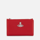 Vivienne Westwood Women's Johanna Slim Flap Card Holder - Red