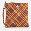 Vivienne Westwood Women's Derby New Square Cross Body Bag - Brown/Tartan