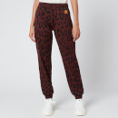 KENZO Women's Classic Jacquard Jogging Pants - Bordeaux